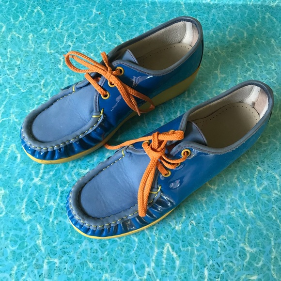 SAS Leather Lace up Moccasins - Picture 5 of 6